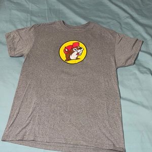 Grey Buc-ee’s t-shirt womens size medium